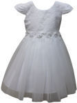 GIRLS DRESSY DRESS (0232354) WHITE